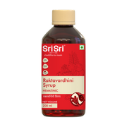 Sri Sri Tattva Raktavardhini Syrup - Hematinic | Restore The Sparkle Of Red | 200 ml