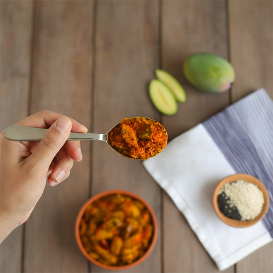 Two Brothers Organic Farms Raw Mango Pickle