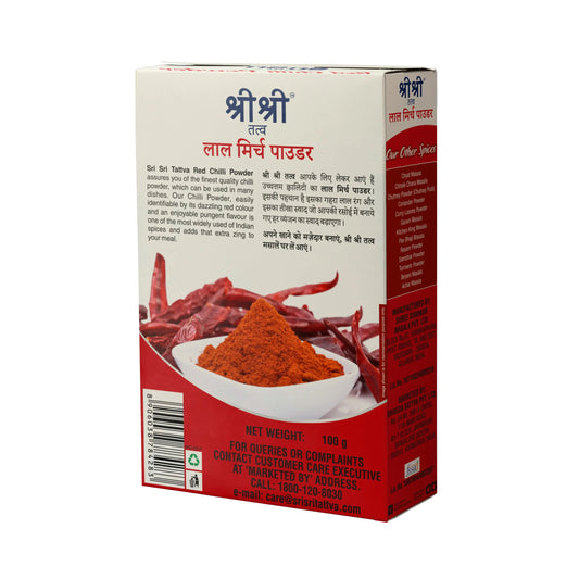 Sri Sri Tattva Red Chilli Powder, 100 g