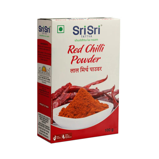 Sri Sri Tattva Red Chilli Powder, 100 g