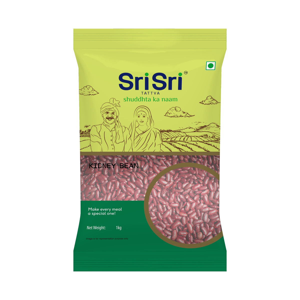 Sri Sri Tattva Red Rajma, 1 Kg