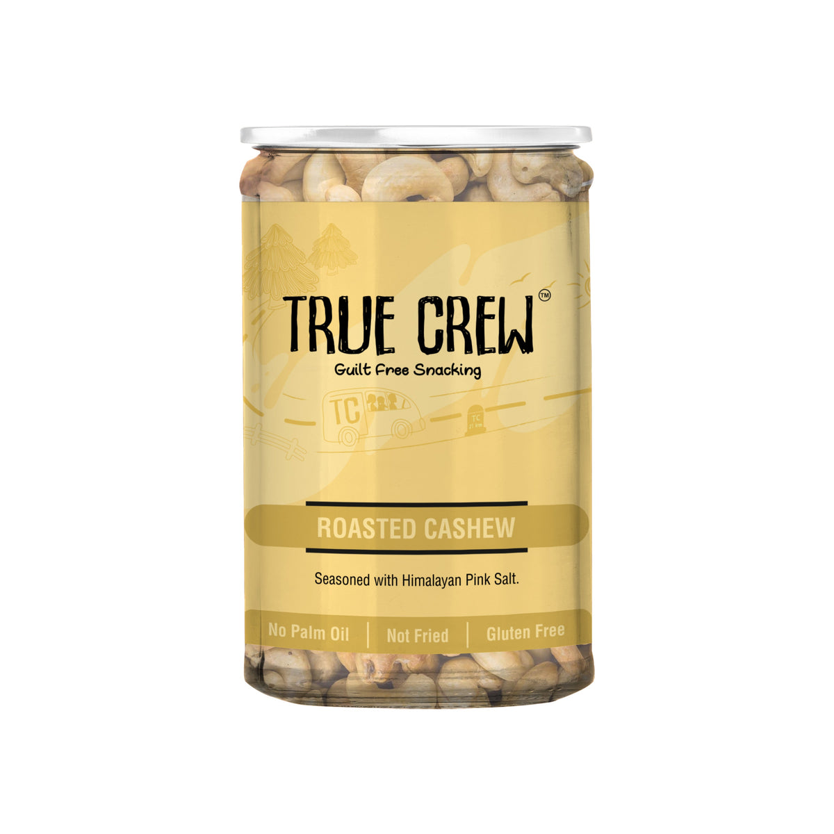 Sri Sri Tattva TRUE CREW Roasted Cashew 120 g Jar