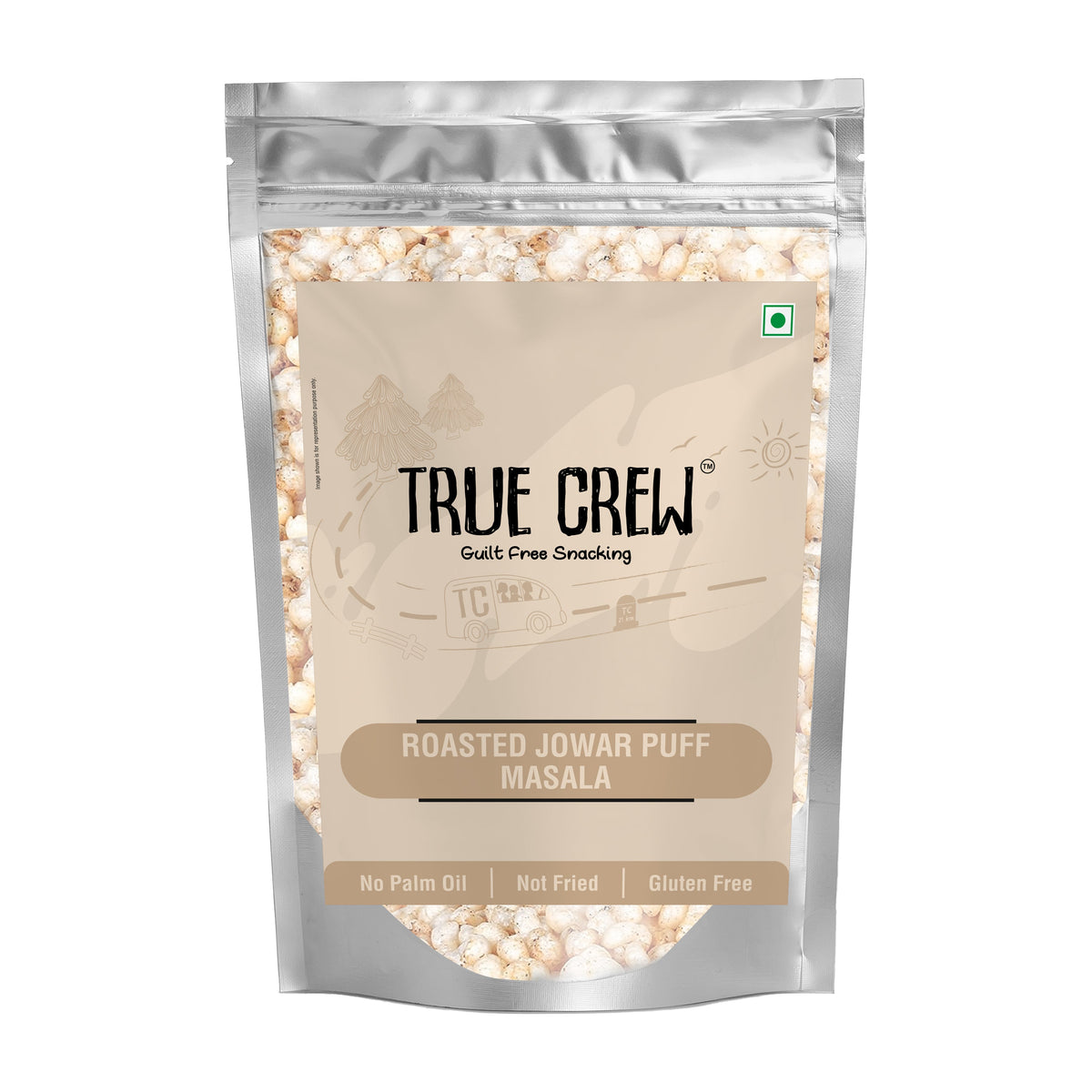 Sri Sri Tattva True Crew Roasted Jowar Puff Masala | 100 g
