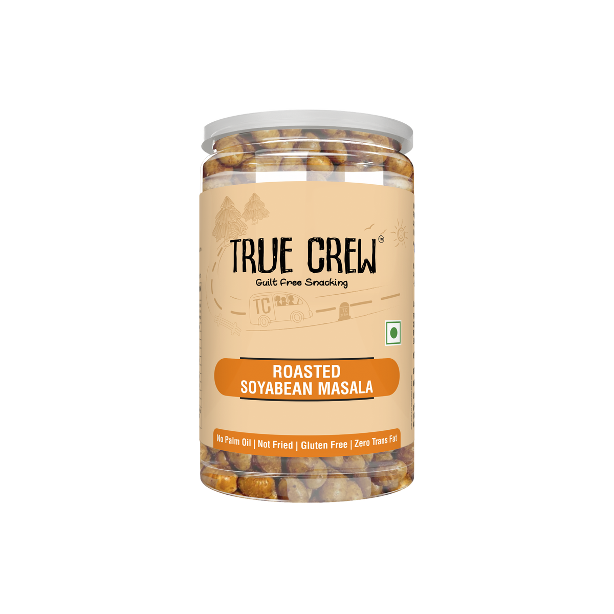 Sri Sri Tattva TRUE CREW Roasted Soya Bean Masala, 200g