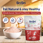Sri Sri Tattva Rock Salt - Premium Quality, 1 kg