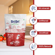 Sri Sri Tattva Rock Salt - Premium Quality, 1 kg