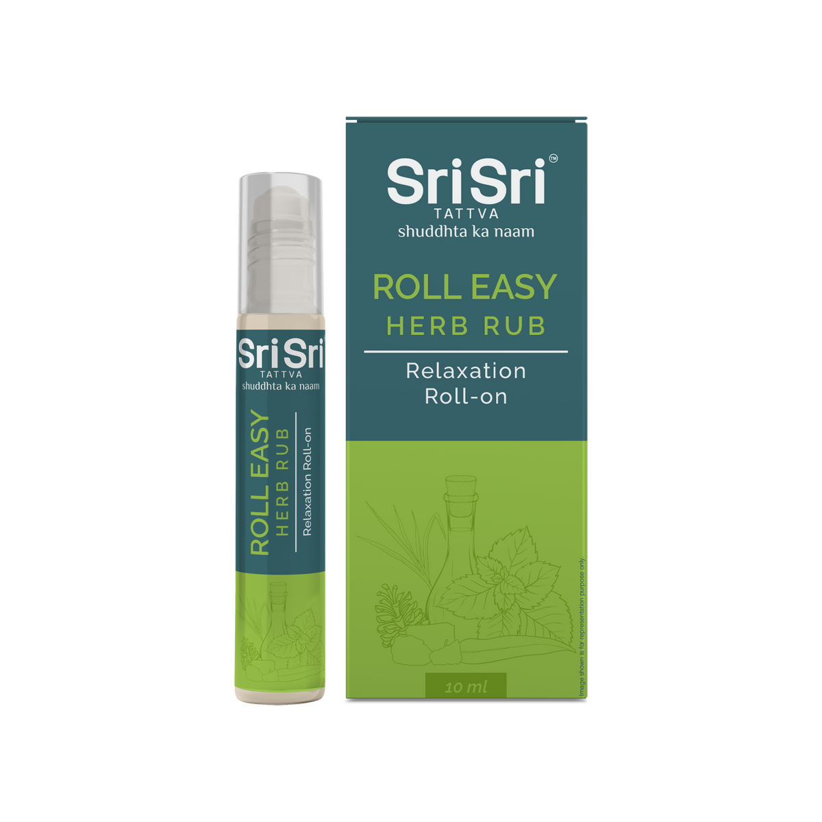 Sri Sri Tattva Roll Easy Herb Rub | 10 ml