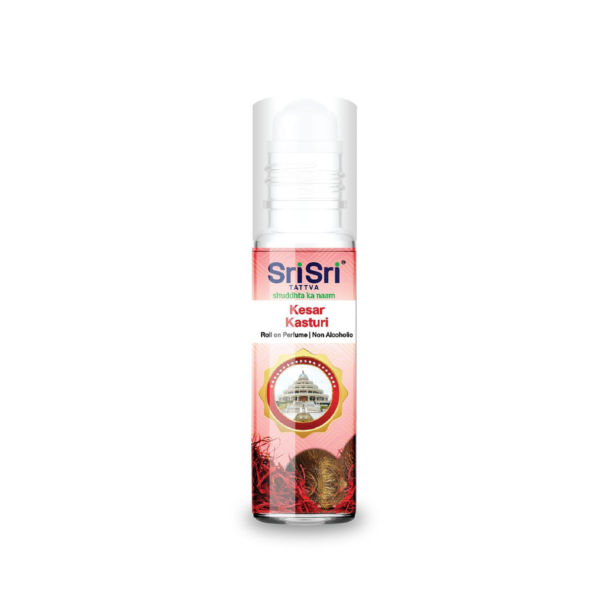 Sri Sri Tattva Roll On Perfume - Kesar Kasturi, 10 ml