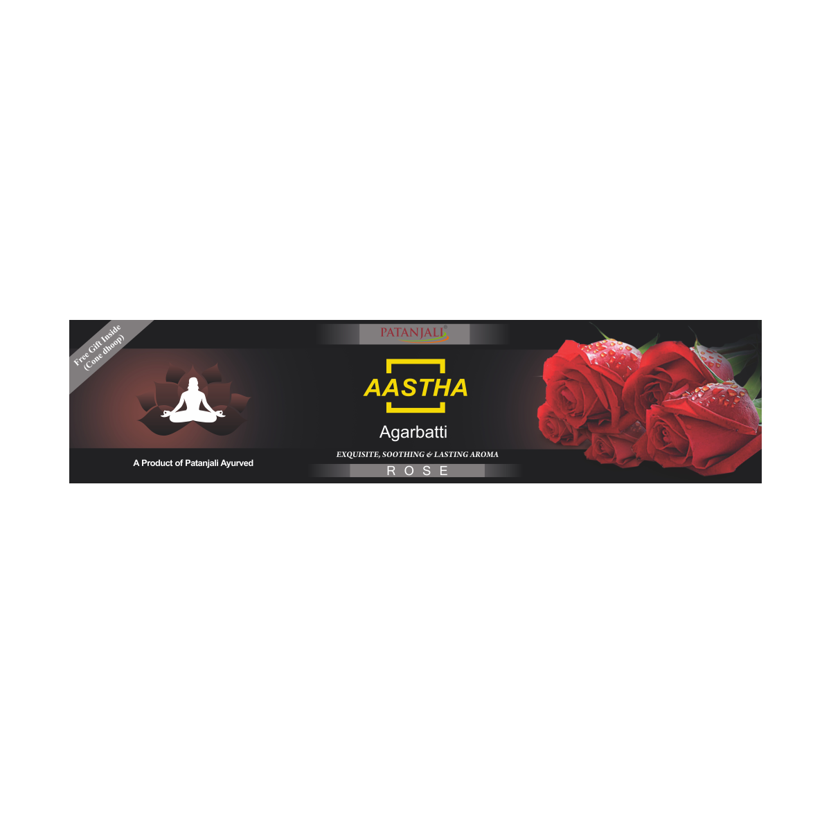 Patanjali Aastha Agarbatti Rose