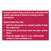 Patanjali Aastha Rose Flora Agarbatti - 9N