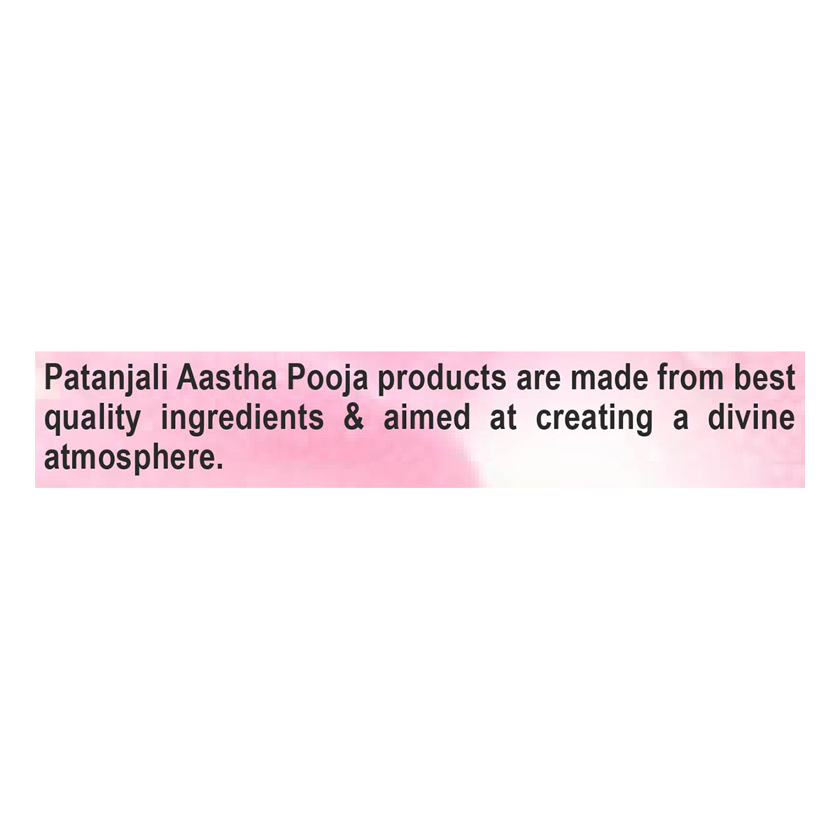 Patanjali Aastha Premium Rose Dhoop - 20 N