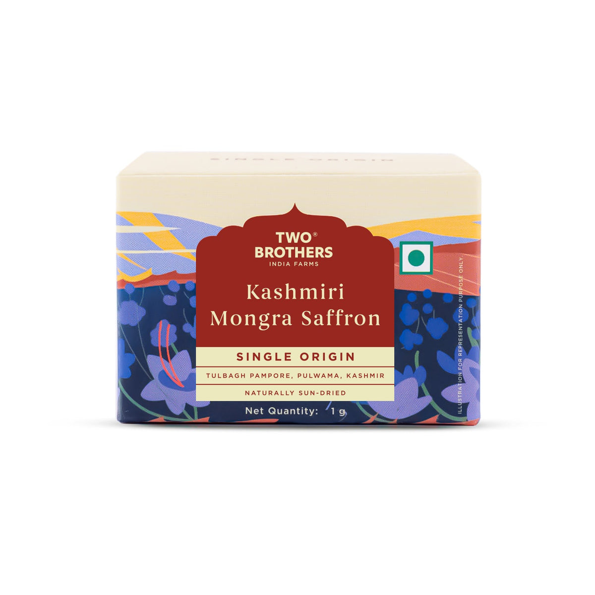 Two Brothers Organic Farms Single Origin Kashmiri Mongra Saffron