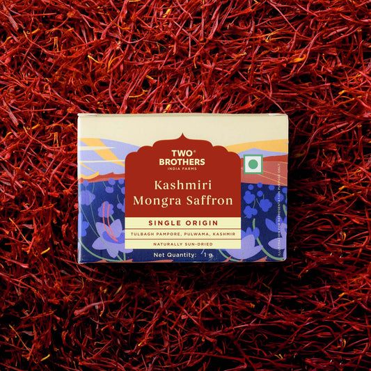 Two Brothers Organic Farms Single Origin Kashmiri Mongra Saffron