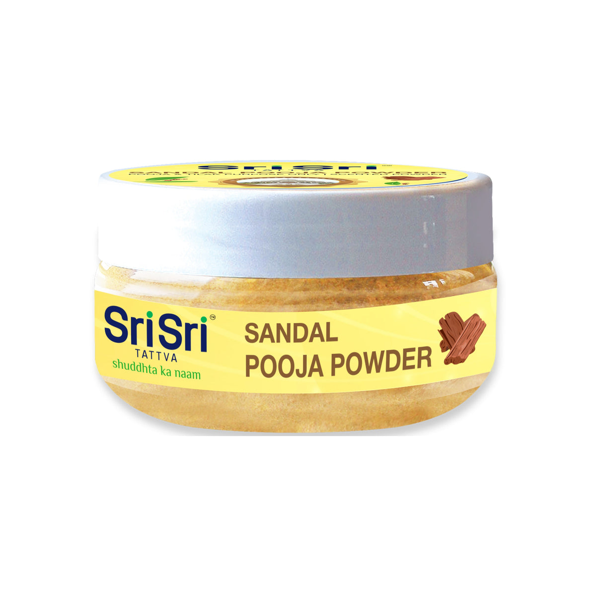 Sri Sri Tattva Sandal Pooja Powder | 50 g