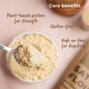 Two Brothers Organic Farms Sattu Atta, Stoneground