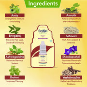 Sri Sri Tattva Shakti Drops - Ayurvedic Immunity Booster For All | Best For Strength & Stamina, Relief From Cold & Sore Throat | 10 ml