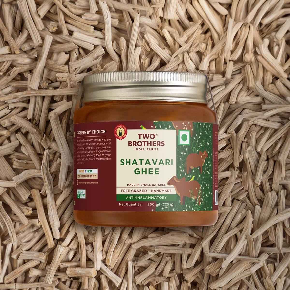 Two Brothers Organic Farms Shatavari Ghee