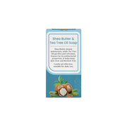 Sri Sri Tattva Shea Butter & Tea Tree Oil Soap | For Moisturizing Skin | 100 g Each | Pack of 4