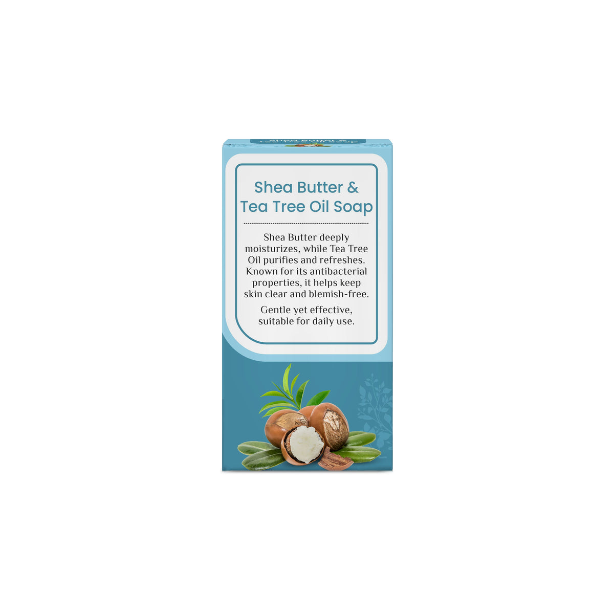 Sri Sri Tattva Shea Butter & Tea Tree Oil Soap | For Moisturizing Skin | 100 g Each | Pack of 4