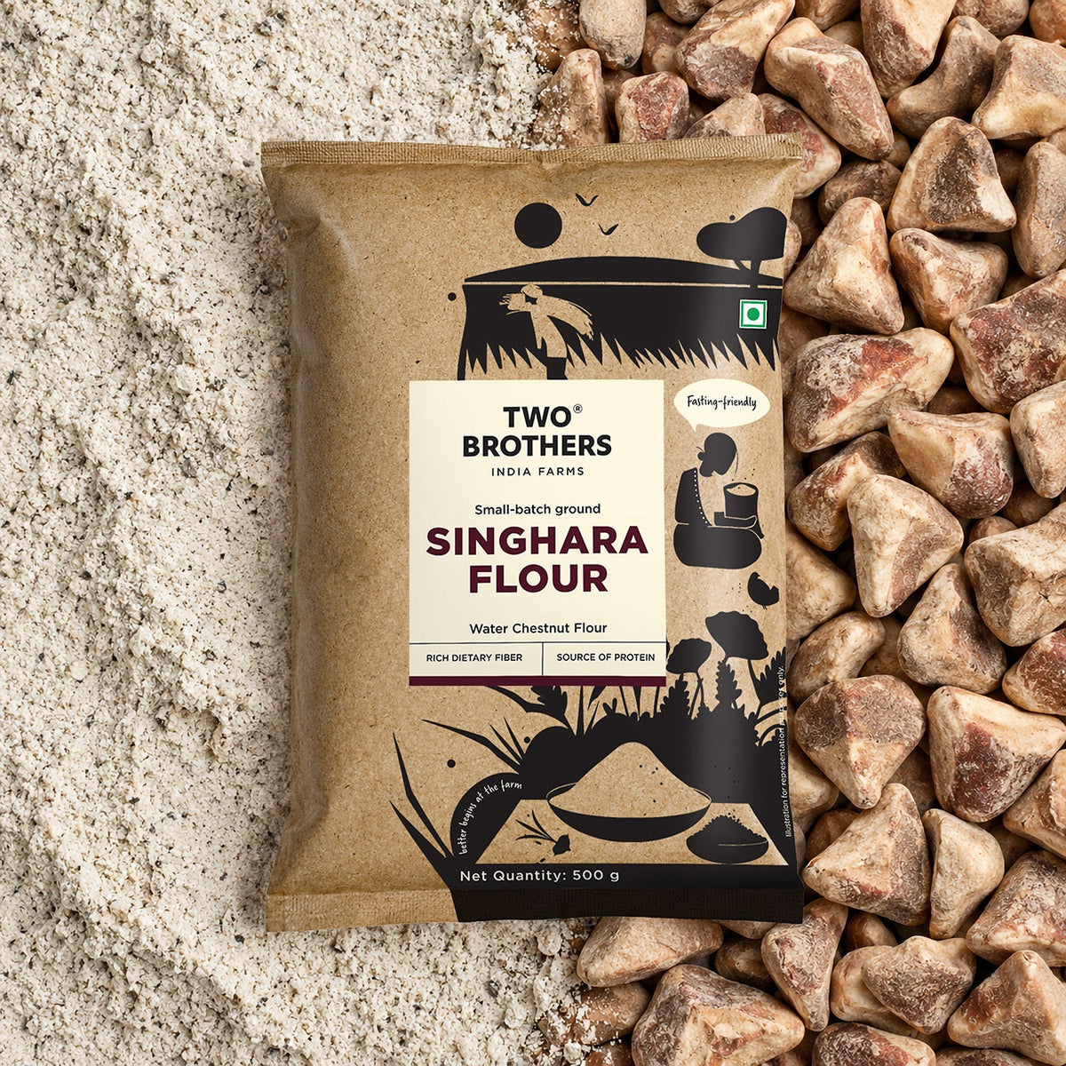 Two Brothers Organic Farms Two Brothers Singhara Atta