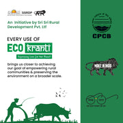 Sri Sri Tattva Eco Kranti - Bamboo Facial Tissue Paper Box | 100 Pulls x 3 Packs | Soft & Absorbent Face Tissues | Biodegradable, Compostable