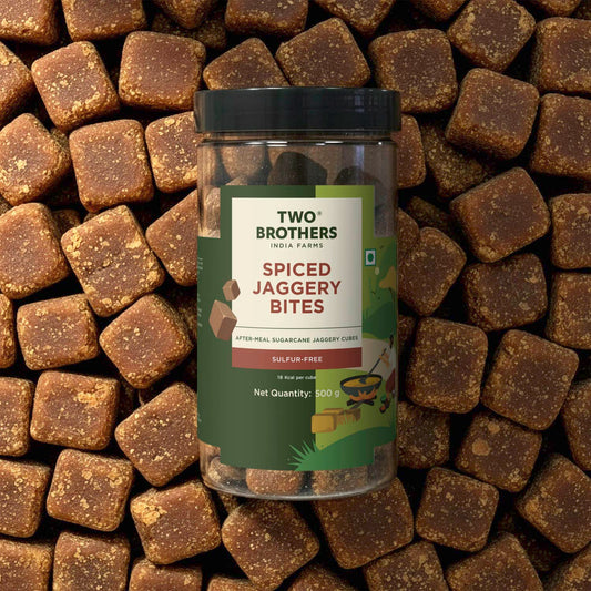 Two Brothers Organic Farms Spiced Jaggery Cubes