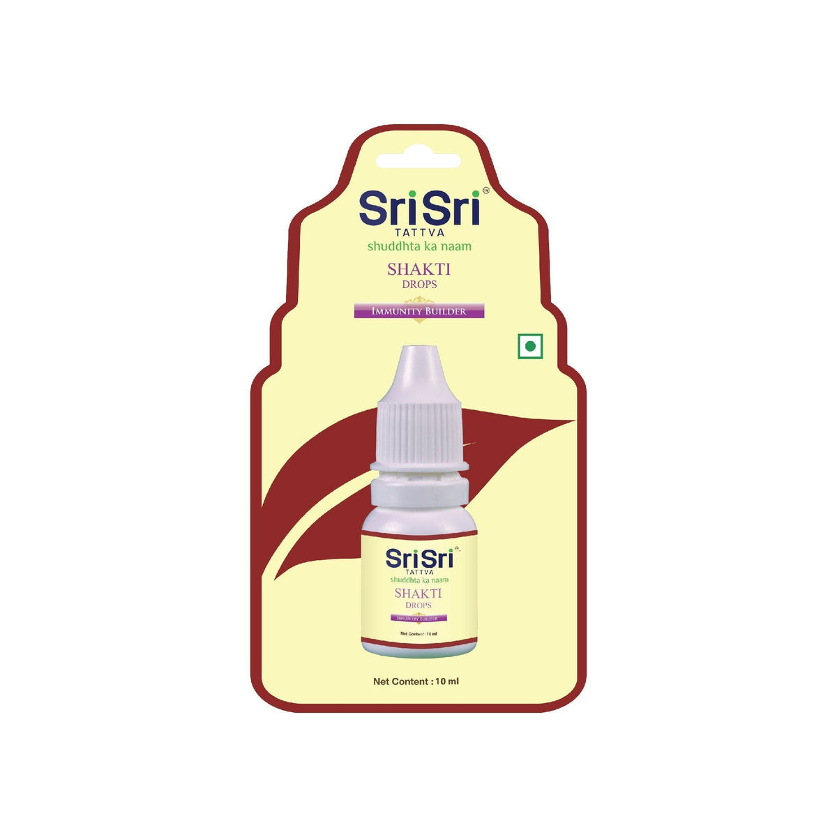Sri Sri Tattva Shakti Drops - Ayurvedic Immunity Booster For All | Best For Strength & Stamina, Relief From Cold & Sore Throat | 10 ml