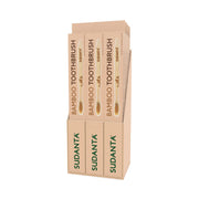 Sri Sri Tattva Sudanta Bamboo Toothbrush | Pack of 12
