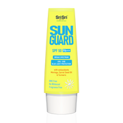 Sri Sri Tattva Sunguard, SPF 50 PA +++ | With Anti Oxidants Moringa, Carrot Seed Oil & Turmeric | 50 g