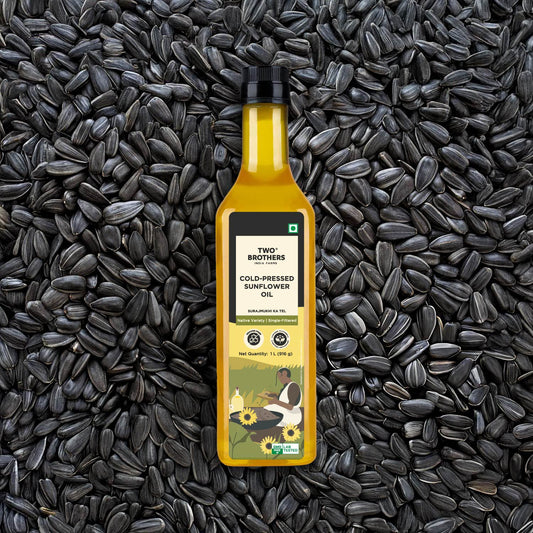 Two Brothers Organic Farms Sunflower Oil I Cold-Pressed