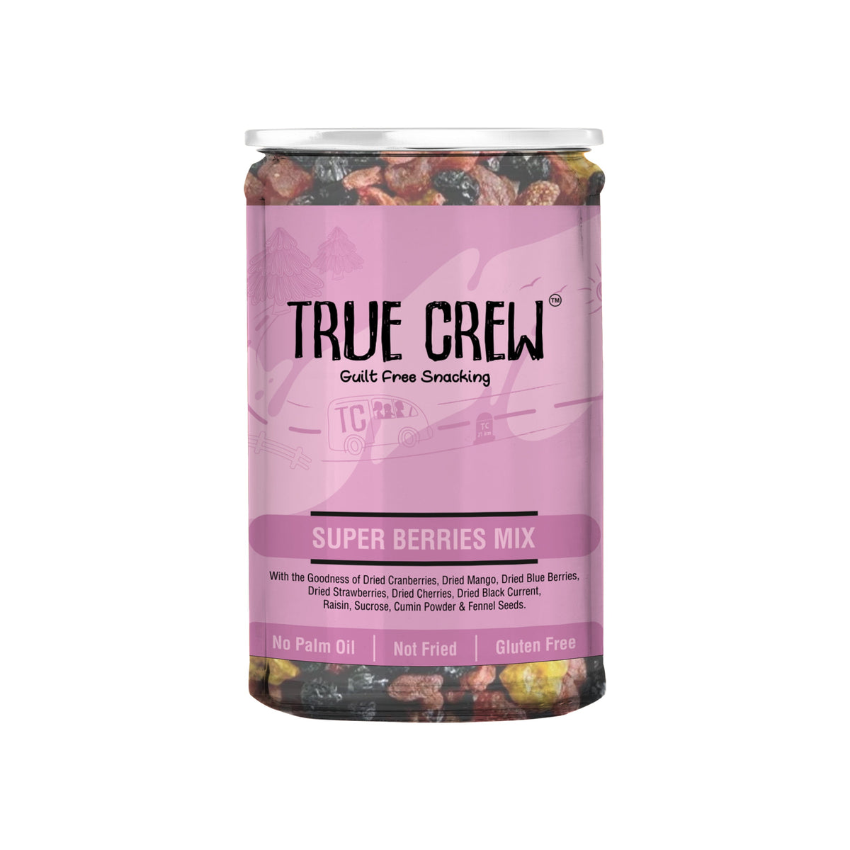 Sri Sri Tattva TRUE CREW Super Berries Mix 120 g Jar