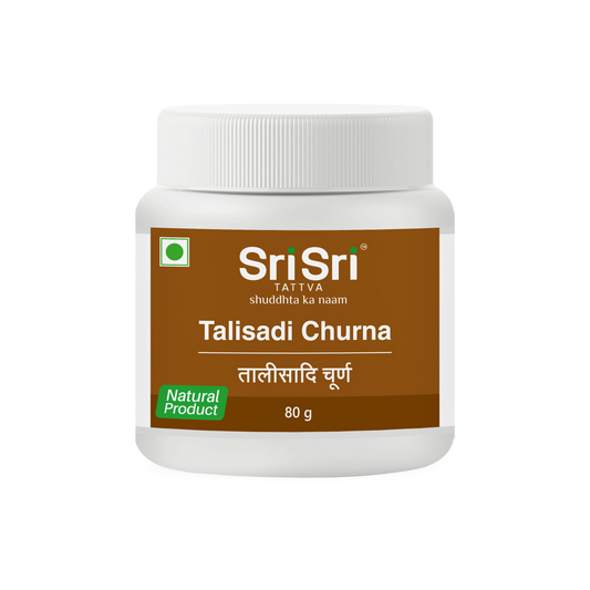 Sri Sri Tattva Talisadi Churna - Digestive & Respiratory Disturbances, 80 g