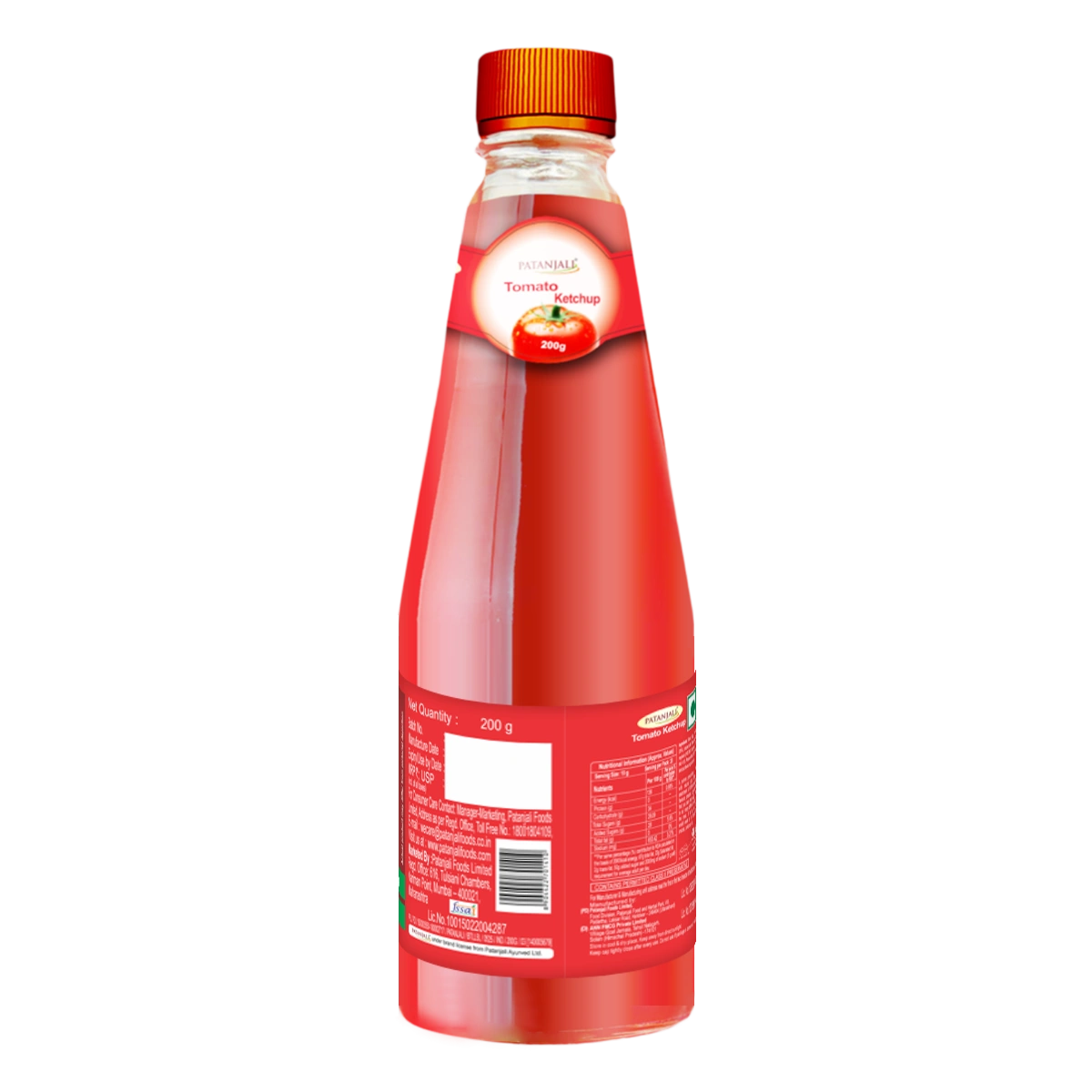Patanjali Tomato Ketchup W/o Onion & Garlic (B)