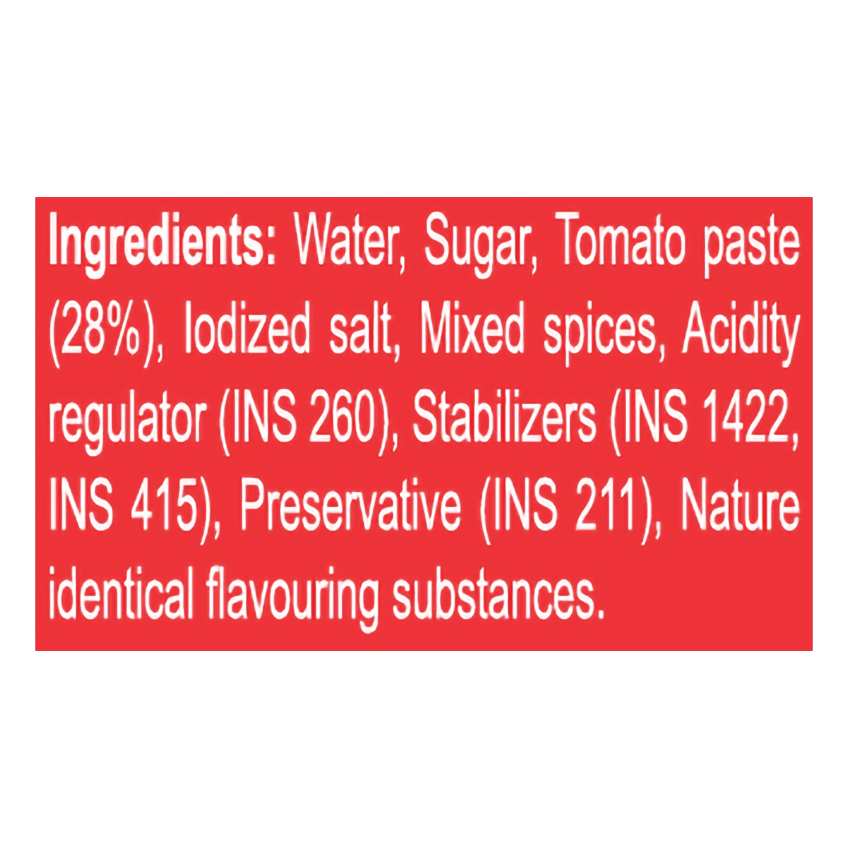 Patanjali Tomato Ketchup W/o Onion & Garlic (B)