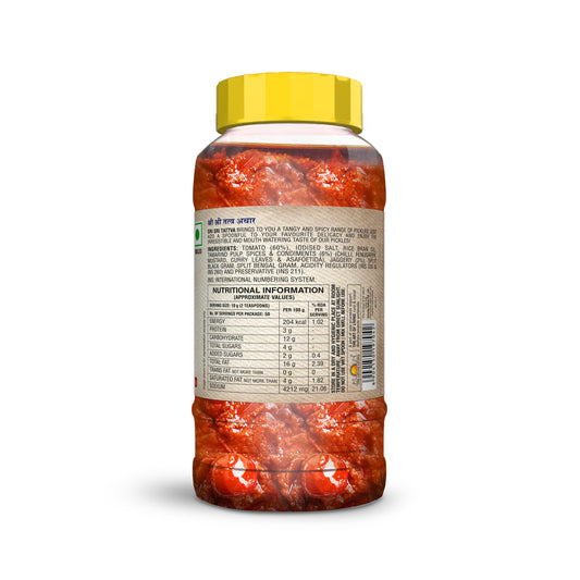 Sri Sri Tattva Tomato Pickle, 500 g