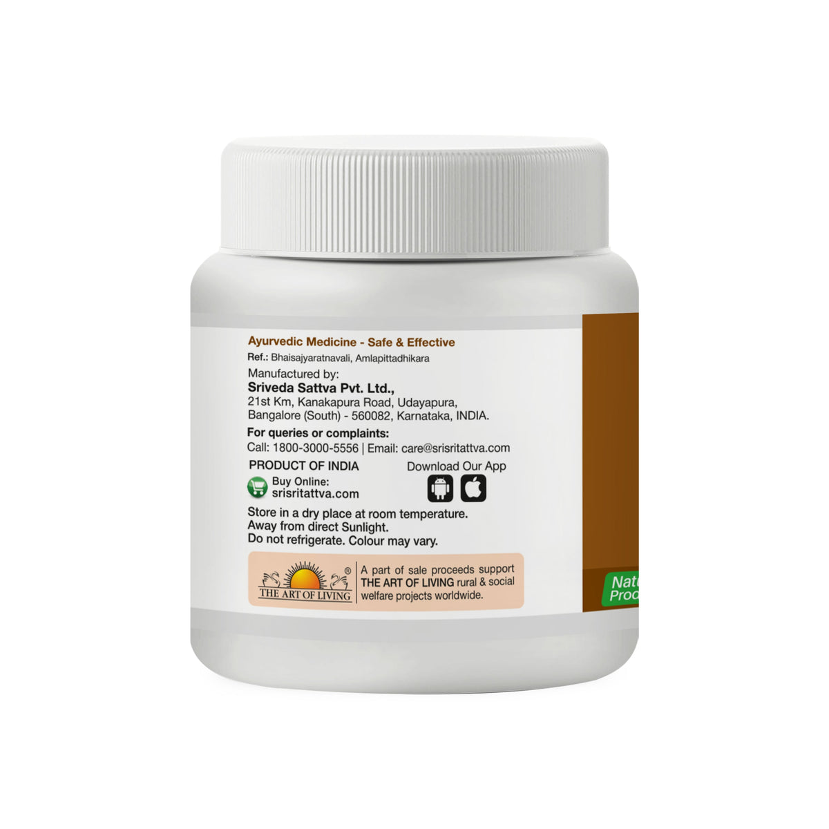 Sri Sri Tattva Triphala Churna - Good Digestion, 80 g