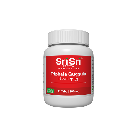 Sri Sri Tattva Triphala Guggulu | 500 mg