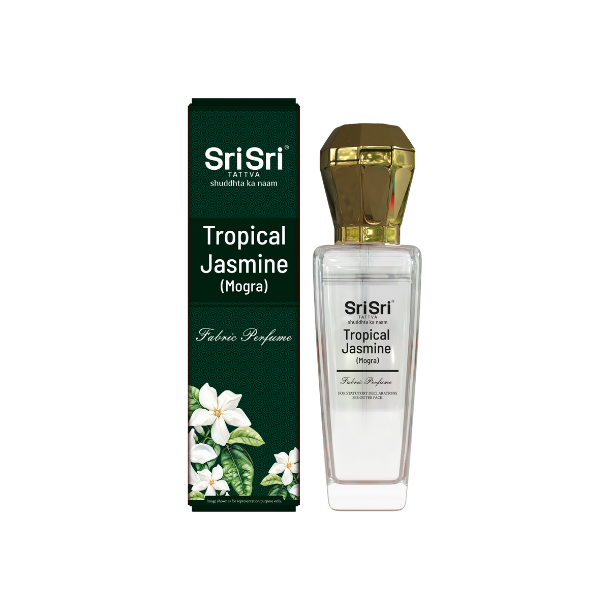 Sri Sri Tattva Tropical Jasmine (Mogra) Fabric Perfume | 50 ml