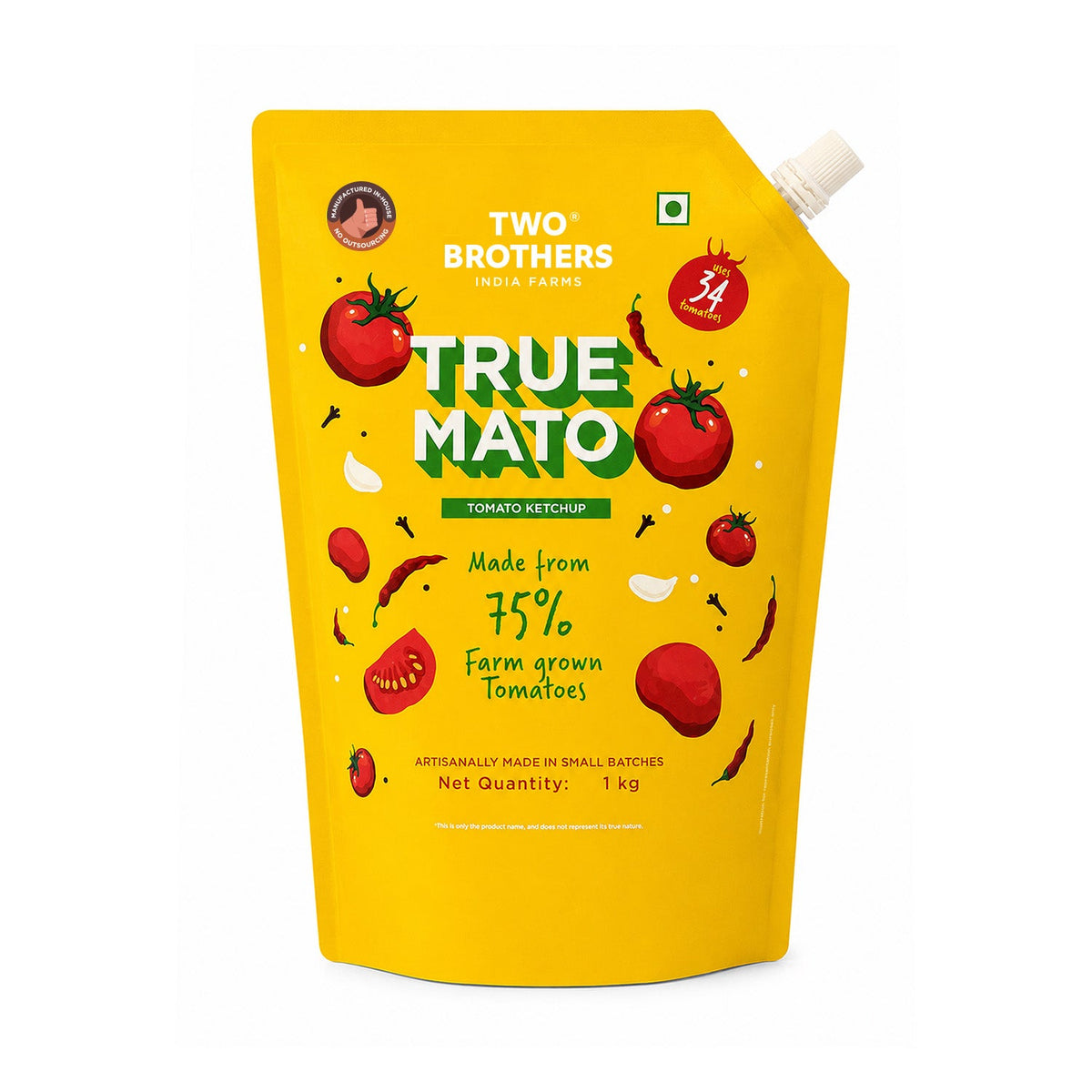 Two Brothers Organic Farms Truemato Ketchup