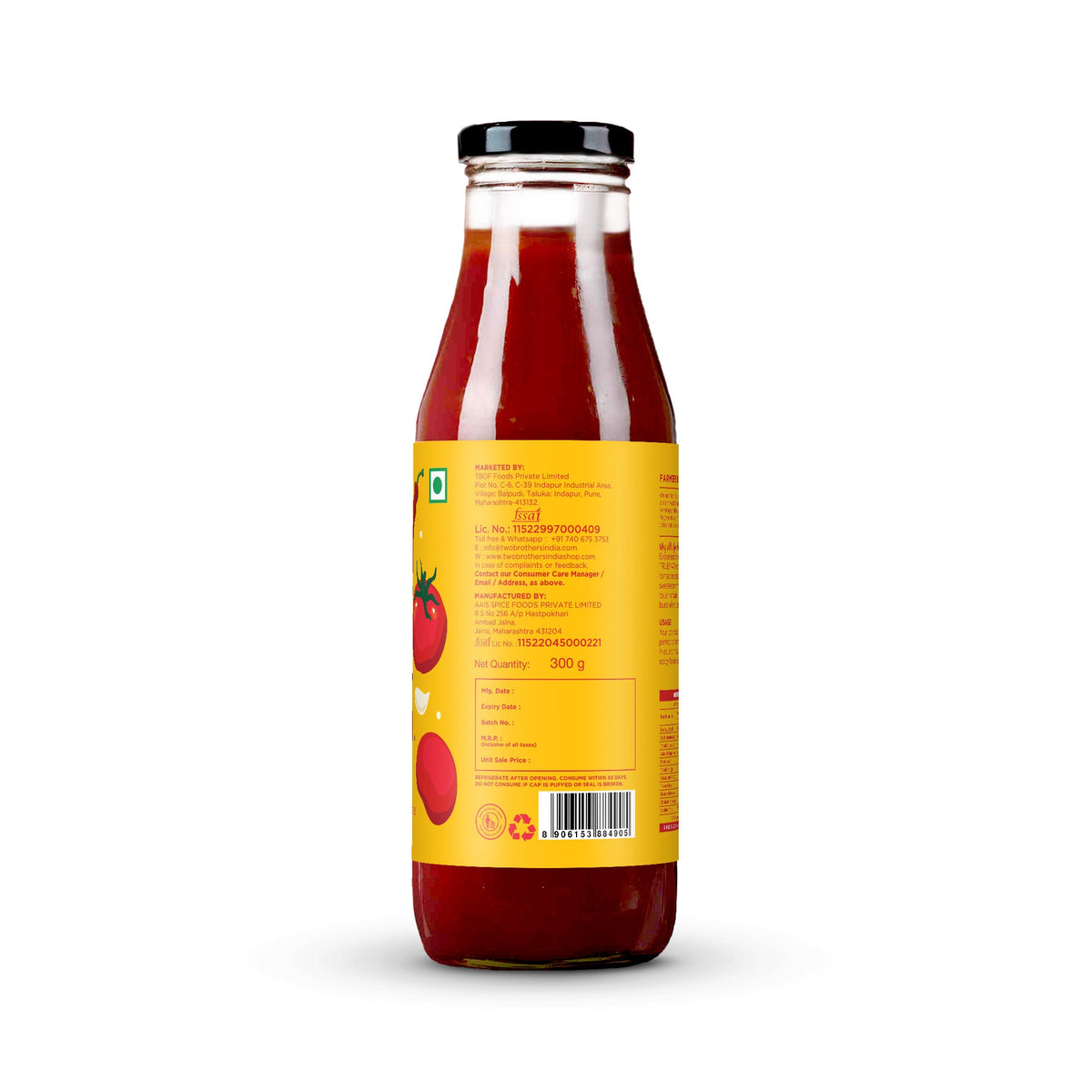 Two Brothers Organic Farms Truemato Ketchup