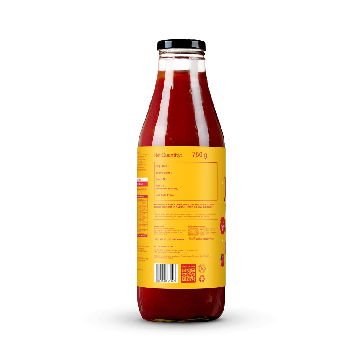 Two Brothers Organic Farms Truemato Ketchup