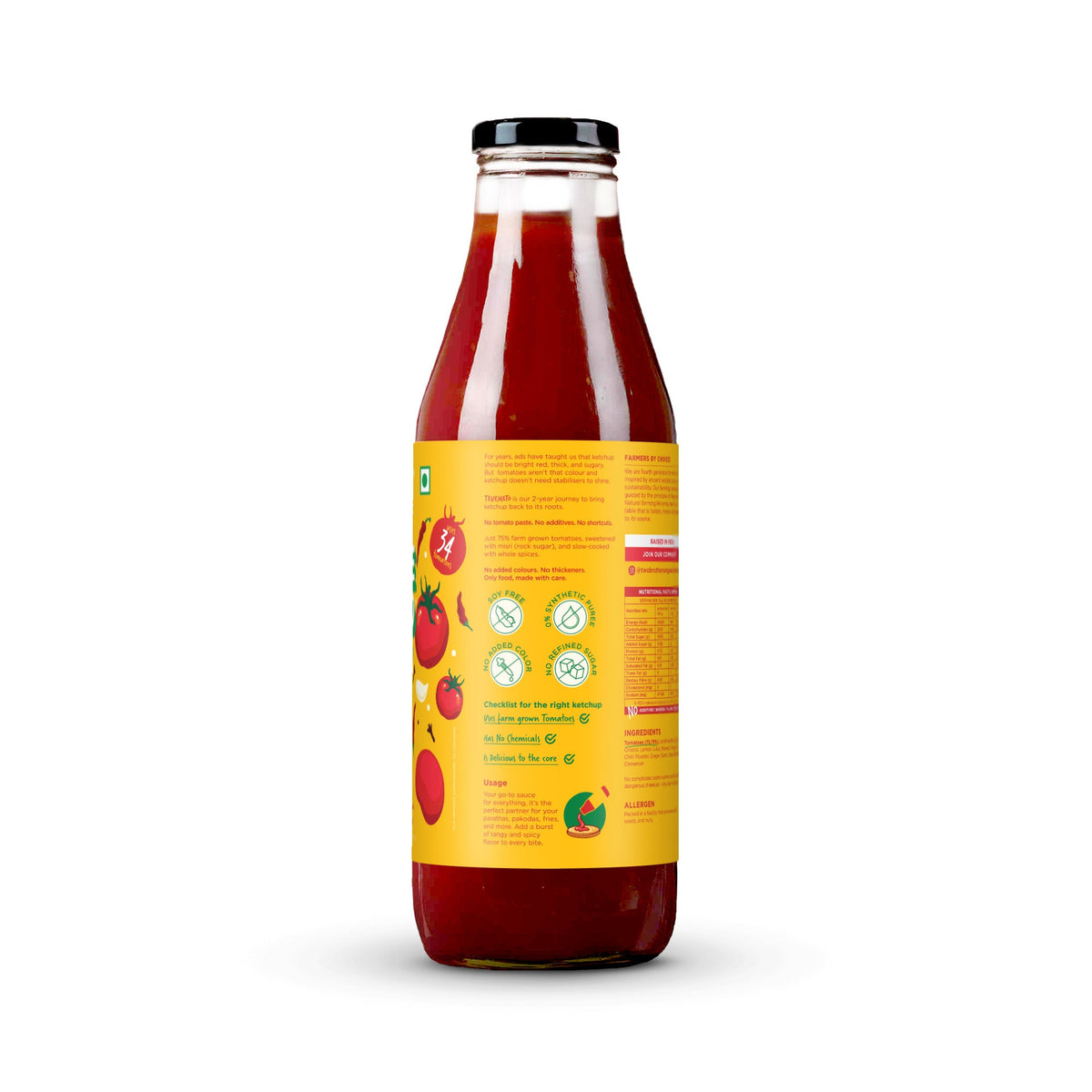 Two Brothers Organic Farms Truemato Ketchup