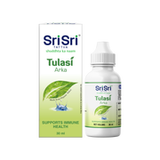 Sri Sri Tattva Tulasi Arka - Ayurvedic Wellness Drops | Daily Support for Immunity & Respiratory Wellness | 30ml