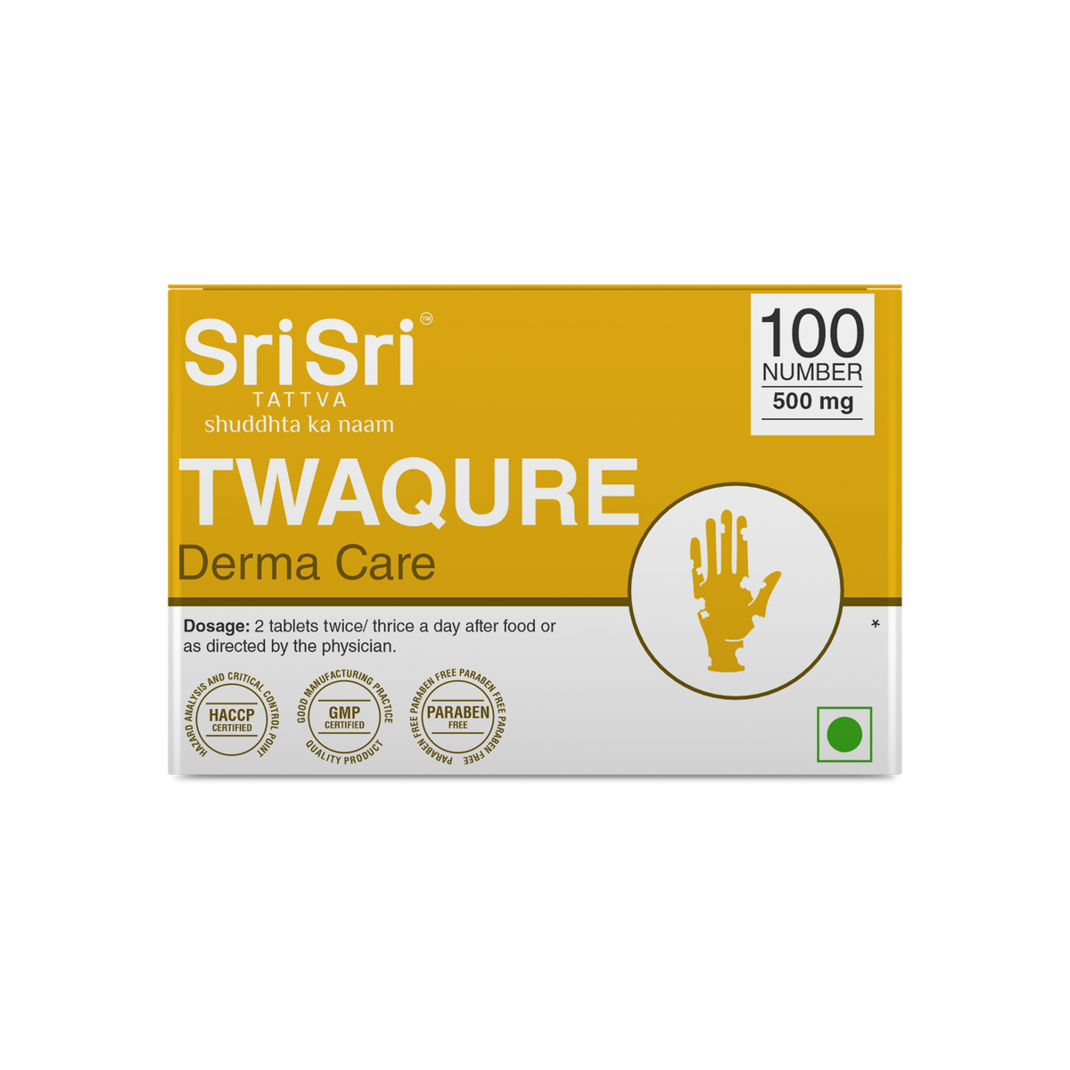 Sri Sri Tattva Twaqure, Derma Care | 500mg