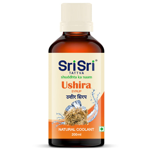 Sri Sri Tattva Ushira Syrup - Fatigue & Burning Micturation, 200 ml