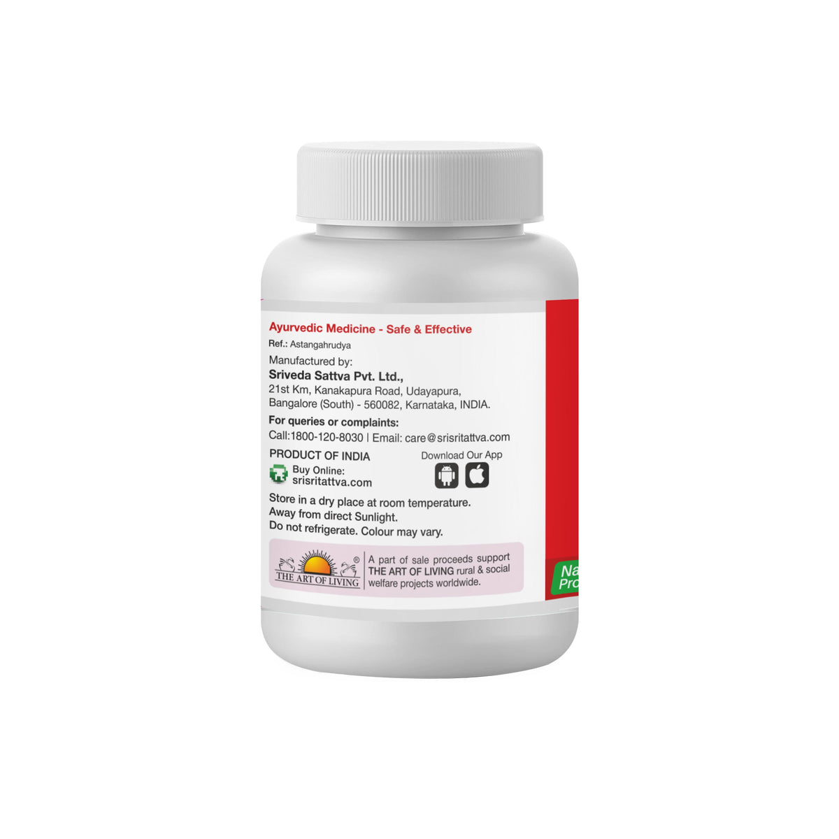 Sri Sri Tattva Vyaghradi - Decongestant, 60 Tabs | 500 mg