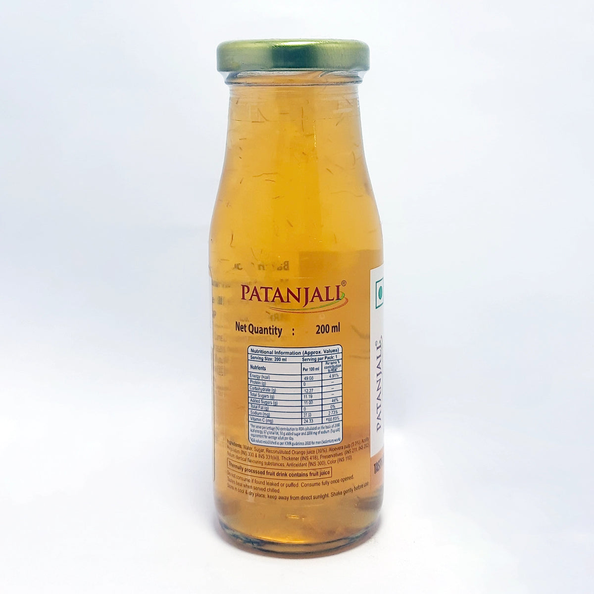 Patanjali Orange Aloe Chunk Drink