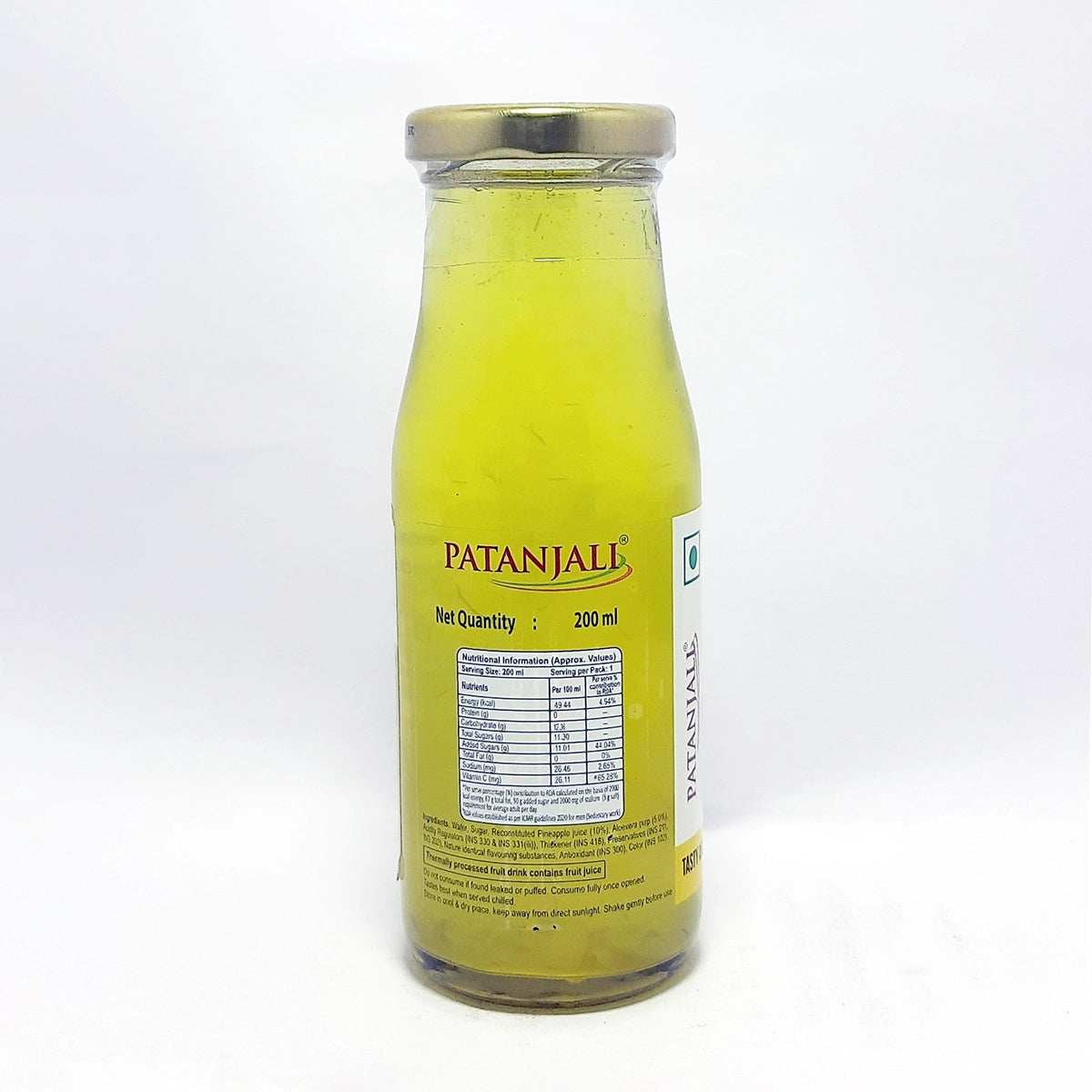 Patanjali Pineapple Aloe Chunk Drink