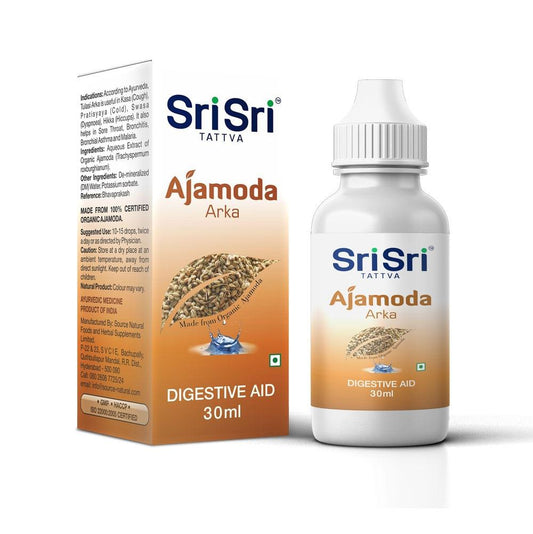 Sri Sri Tattva Ajamoda Arka - Digestive Aid, 30 ml