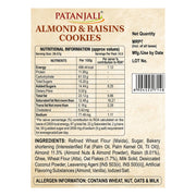 Patanjali Almond & Raisins Cookies